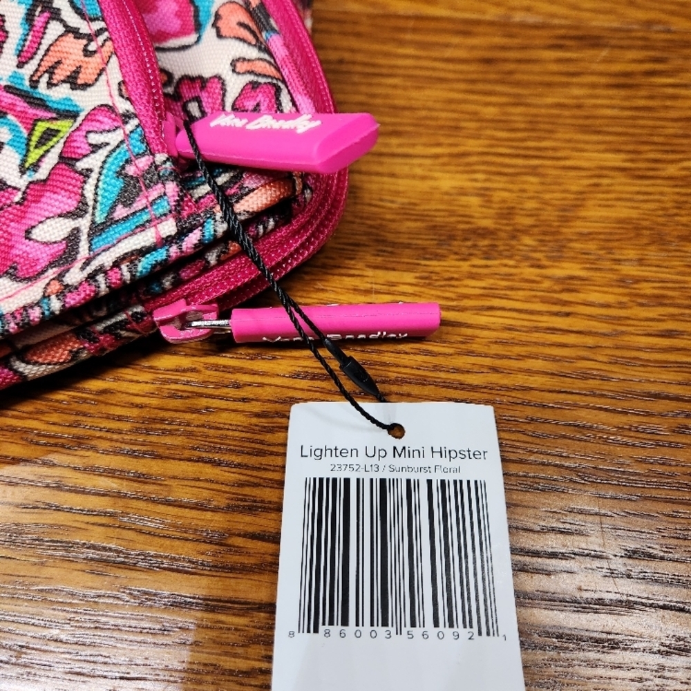 Vera Bradley Lighten Up Mini Hipster bag in the Sunburst Floral - Picture 9 of 9